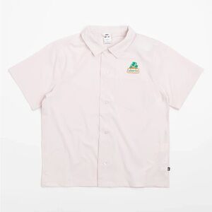 Nike SB Jarritos Pink Button-Up Shirt Size XL